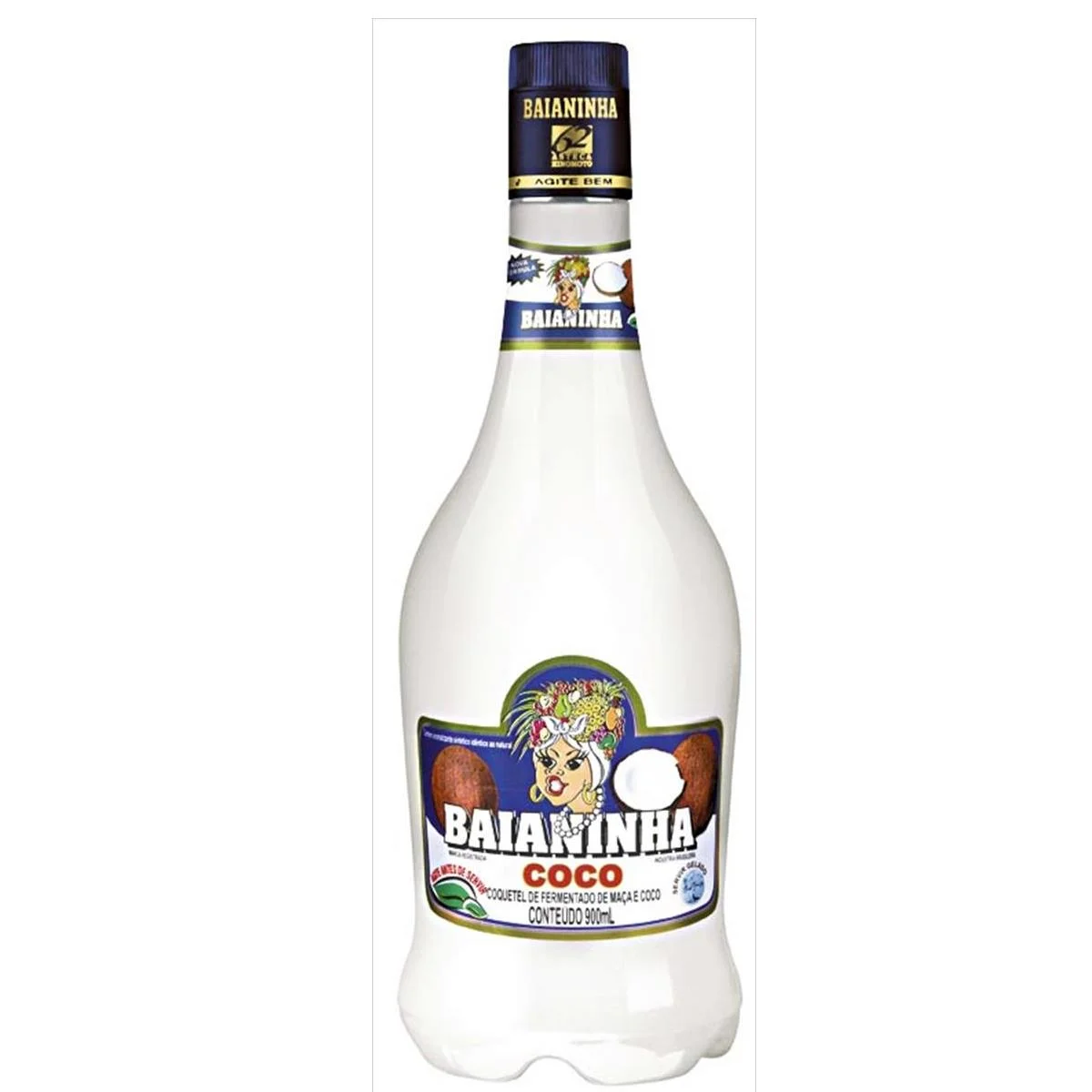 Batida BAIANINHA Coco Garrafa 900ml