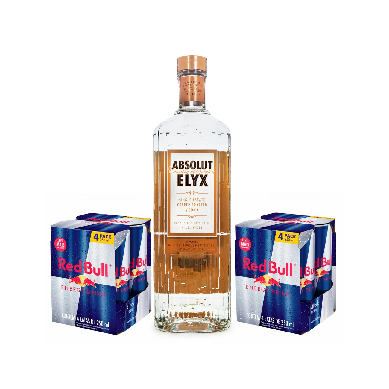 Combo Vodka Grey Goose Magnum 1,5L + 8 Energéticos Red Bull 250ml