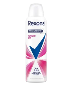 Desodorante Antitranspirante Aerosol Feminino REXONA Powder Dry 72 horas 150ml