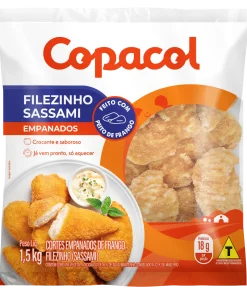 Filezinho de Frango Empanado Congelado COPACOL 700g