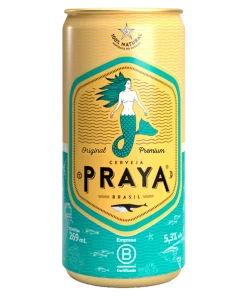 Cerveja Praya Receita Clássica 269ml (GELADA)