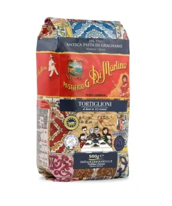 Macarrão Grano Duro Di Martino Tortiglioni importado 500g