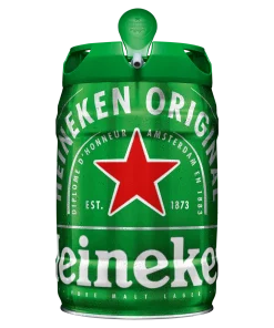 Cerveja Lager Premium Heineken Barril 5l (GELADA)