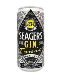 Gin Tônica Seagers Lata 269ml(GELADO)