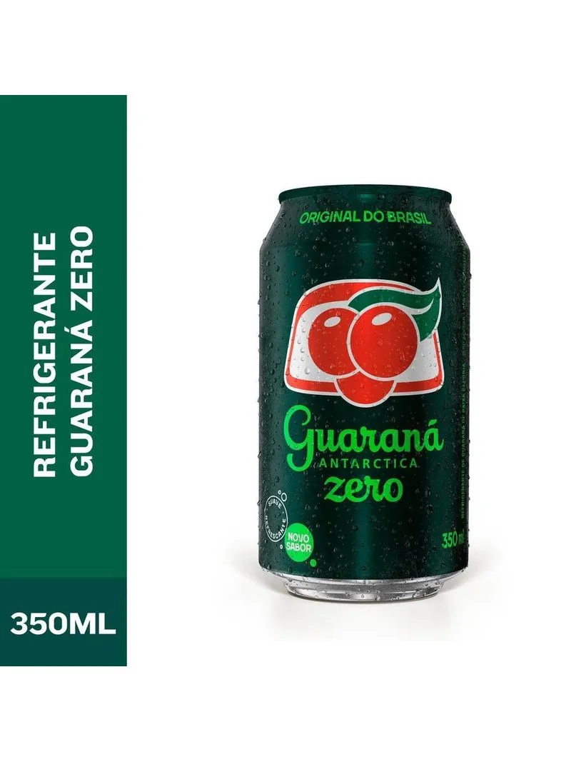 Refrigerante Zero Açúcar Guaraná Antarctica Lata 350ml (GELADO)