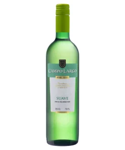 Vinho Brasileiro Branco Suave Campo Largo Serra Gaúcha Garrafa 750m