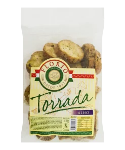 Torrada Sabor Alho FLÓRIO 100g